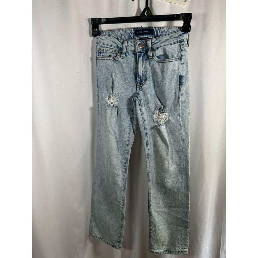 Aeropostale mid rise ankle Straight 000R